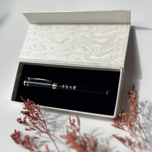 【團購商品，10支起做】元智經典典雅鋼珠筆禮盒_琴鍵黑