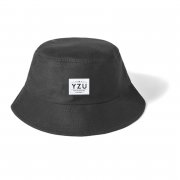 【團購商品，10個起做】元智日系風格布標漁夫帽_黑