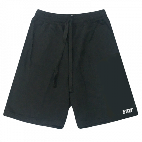【團購商品，10件起做】YZU休閒有型棉短褲_黑/灰(可混色)