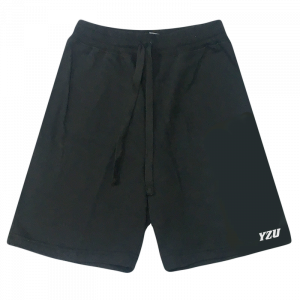 【團購商品，10件起做】YZU休閒有型棉短褲_黑/灰(可混色)