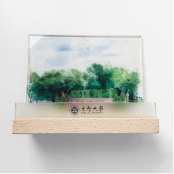 【團購商品，10個起做】元智校景平板座禮盒