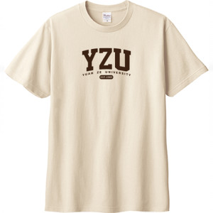 【書局獨賣】YZU經典短Ｔ＿奶茶