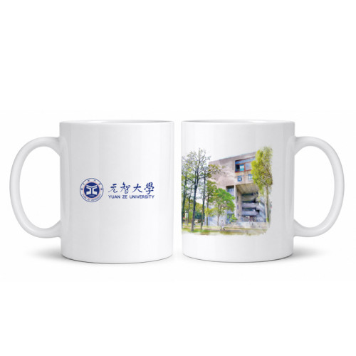 【團購商品,10件起做】YZU水彩校景馬克杯_一館 【團購商品,10件起做】YZU水彩校景馬克杯_一館