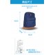 【團購商品，10個起做】YZU經典款後背包31L_藍